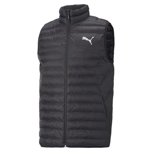 PUMA Unisex PackLITE Vest Men Aufblasbare Weste, Black, L von PUMA