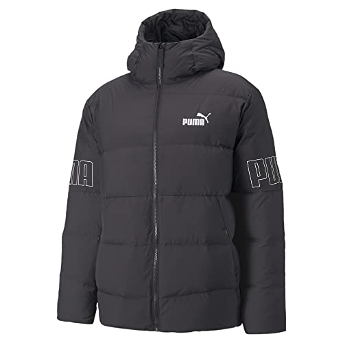 PUMA Herren Jackets Power Down Steppjacke für Herren L Black von PUMA