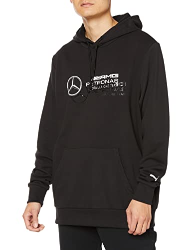 PUMA Herren-Kapuzenpullover MAPF1 Mercedes Hoodie, Schwarz, M von PUMA