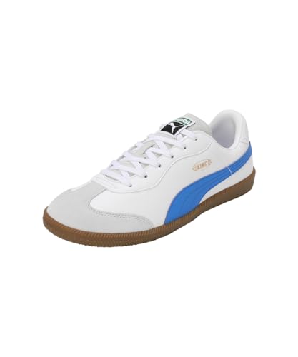 PUMA Herren King 21 It Sneaker, White Bluemazing, 42.5 EU von PUMA