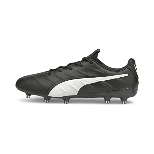 PUMA Herren King Platinum 21 FG/AG Fussballschuh, Black White, 37 EU von PUMA