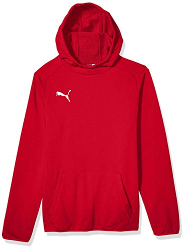 PUMA Herren Liga Casuals Hoody JR Kapuzenpulli, Redpuma Weiß, Large von PUMA