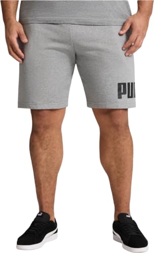 PUMA Herren-Shorts aus Fleece, 25,4 cm (erhältlich in Big & Tall), Medium Grey Heather Ss25, Large Hoch von PUMA
