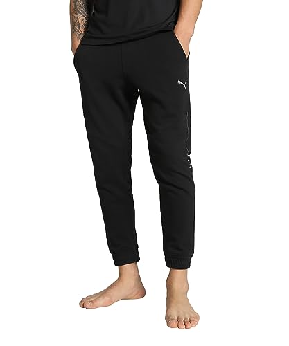 PUMA Herren M Studio Kunststofffreier Jogger Strickhose, Schwarz, M von PUMA