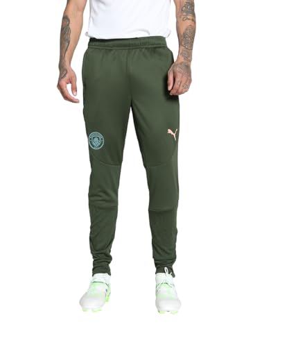 PUMA Herren Manchester City Trainingshose XXL, Myrtle Bold Blue Green von PUMA