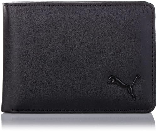 PUMA Herren Athletic Wallet Reisezubehör-Dreifachgefaltete Brieftasche, Kartenfächer , Schwarz, Einheitsgröße von PUMA