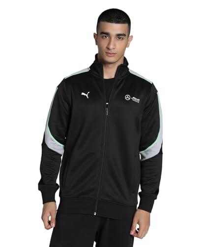 PUMA Herren Mercedes-AMG Petronas F1® MT7+ Trainingsjacke XL Black ┃Motorsport Langarm-Jacke Herren von PUMA