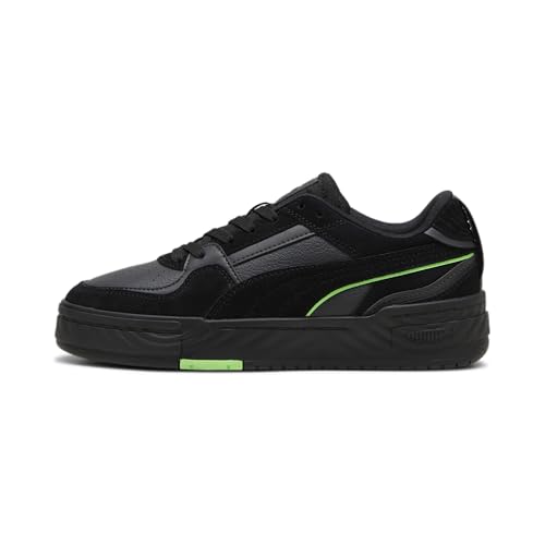 PUMA Herren Mercedes AMG Petronas F1 CA Pro Schuhe, Schwarz-Flach, Mittelgrau, Größe 45, Schwarz, flach, mittelgrau, 44.5 EU von PUMA