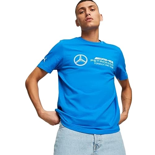 PUMA Herren Mercedes-AMG Petronas Motorsport T-Shirt LUltra Blue von PUMA