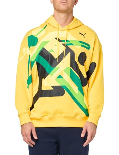 PUMA Herren Olympic Village Kapuzen Sweatshirt, Starlight-Highlands, Medium PUMA Herren Olympic Village Kapuzen Sweatshirt, Starlight-Highlands, Medium von PUMA