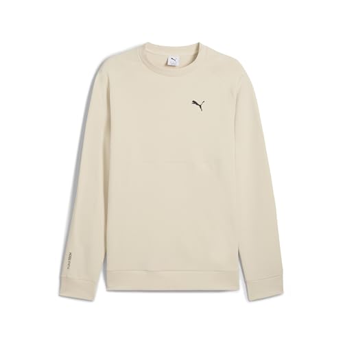 PUMA Herren PUMATECH Crew M, Alpine Snow White von PUMA