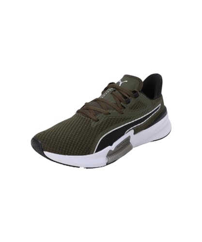 PUMA Herren PWRFrame TR Gymnastikschuh, Deep Olive Black, 41 EU von PUMA