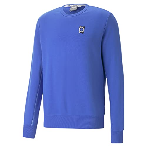 PUMA Herren Pivot Crew EMB Basketball-Pullover LRoyal Sapphire Blue von PUMA