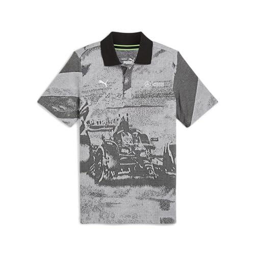 PUMA Herren-Poloshirt, Standard, Mercedes-amg, Petronas, Formel 1, Jacquard-Poloshirt PUMA Herren-Poloshirt, Standard, Mercedes-amg, Petronas, Formel 1, Jacquard-Poloshirt von PUMA