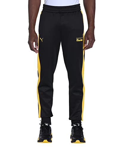 PUMA Herren Porsche Legacy MT7 Jogginghose MBlack Lemon Chrome Yellow von PUMA