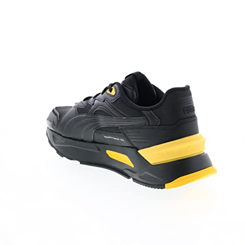 PUMA Herren Porsche Legacy Mirage Sport Asphalt Motorsport inspirierte Sneaker Schuhe, Puma Black/Lemon Chrome, 44 EU von PUMA