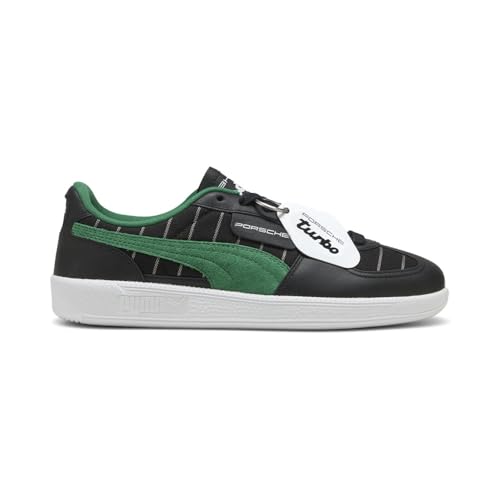 PUMA Herren Porsche Legacy Palermo Sneaker, Puma Schwarz/Archivgrün, 45 EU von PUMA