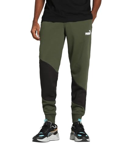 PUMA Herren Power Cat Sweat Pants FL Cl Strickhose, Myrtle, L von PUMA