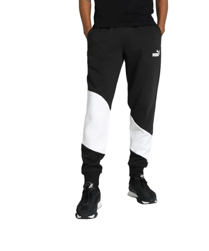 PUMA Herren Power Cat Sweat Pants FL Cl Strickhose, Schwarz, S von PUMA