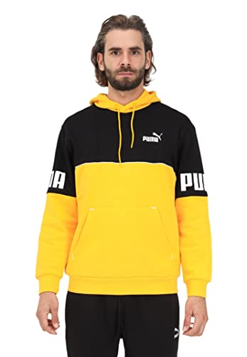 PUMA Herren Power Colorblock Hoodie FL Sweatshirt, Mandarin, M PUMA Herren Power Colorblock Hoodie FL Sweatshirt, Mandarin, M von PUMA
