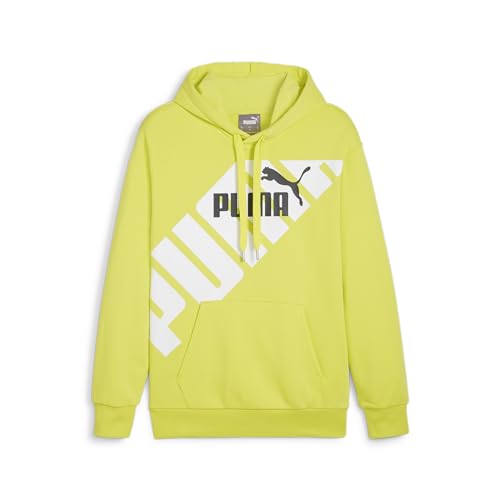 PUMA Herren Power Graphic Hoodie LLime Sheen Green von PUMA