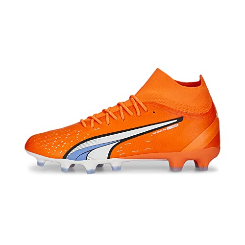 PUMA Herren Pro Fg/Ag Fussballschuh, Ultra Orange White Blue Glimmer, 40.5 EU von PUMA