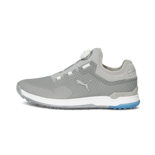 PUMA Herren Proadapt Alphacat Disc Golfschuh, High Rise Silver-Ibiza Blue, 45 EU PUMA Herren Proadapt Alphacat Disc Golfschuh, High Rise Silver-Ibiza Blue, 45 EU von PUMA
