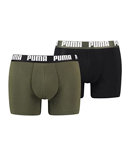 PUMA Herren Puma Basic Men's 2 Pack BOXER, Forest Night Combo, S EU von PUMA