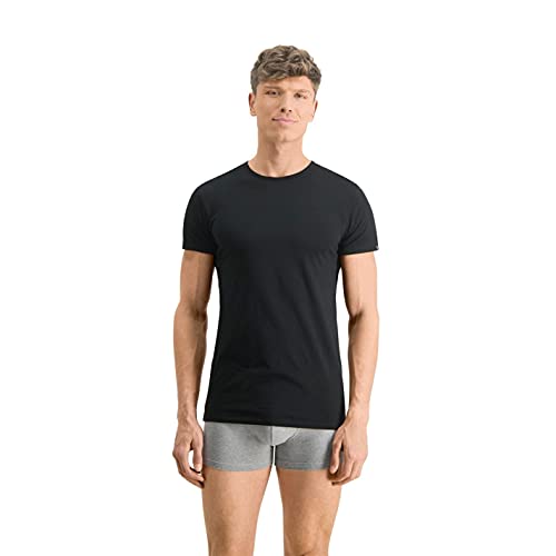 PUMA Herren Puma Basic Men's Crew Neck T-shirt (2 Pack) Underwear, Schwarz, XL EU von PUMA