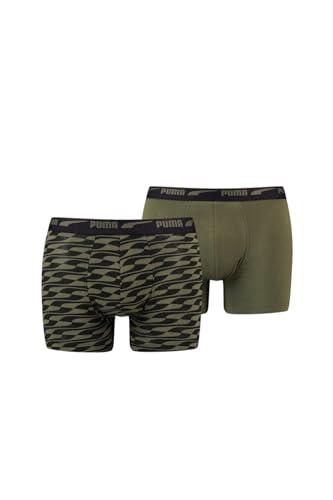 PUMA Herren Puma Men's Formstrip 2 Pack BOXER, Forest Night Combo, M EU von PUMA