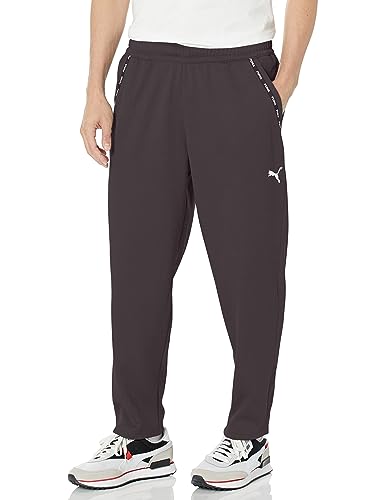 PUMA Unisex-Erwachsene Taped XL PWR Herren-Jogginghose aus Fleece, Größe XXL, Schwarz von PUMA