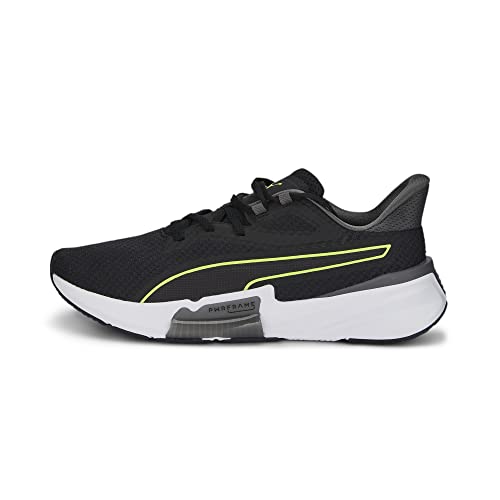 PUMA Herren PWRFrame TR Gymnastikschuh, Black-Castlerock-Lime Squeeze, 46 EU PUMA Herren PWRFrame TR Gymnastikschuh, Black-Castlerock-Lime Squeeze, 46 EU von PUMA