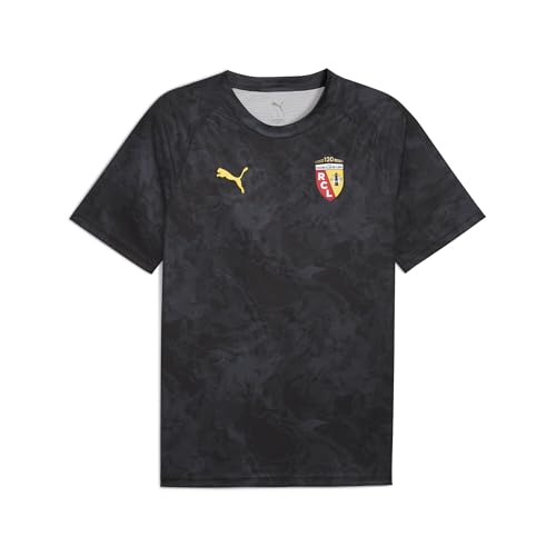 PUMA Herren RC Lens Aufwärmtrikot 3XL, Galactic Gray Pelé Yellow von PUMA