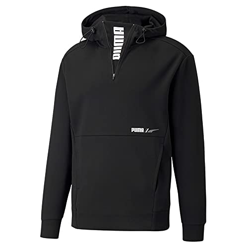 PUMA Herren Rad/Cal Half Zip Dk Sweatshirt, schwarz, L von PUMA