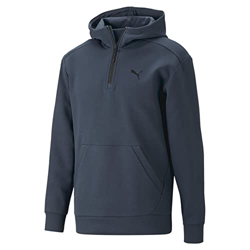 PUMA Herren Rad/Cal Hoodie mit halbem Reißverschluss XLDark Night Blue von PUMA