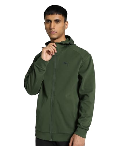 PUMA Herren Rad/Cal Hoody Dk Full Zip Schweiß, Myrtle, L von PUMA