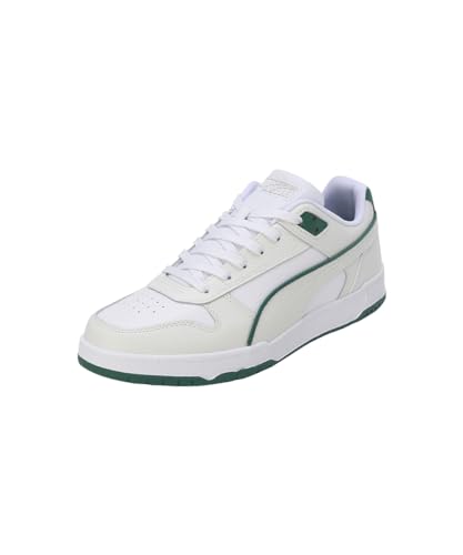 PUMA Unisex RBD GAME LOW Low-Top Trainers, PUMA WHITE-VAPOR GRAY-VINE-PUMA GOLD, 43 EU von PUMA