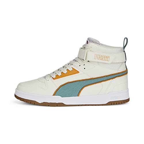 PUMA Herren Rbd Spiel Sneaker, Retro Prep Vapor Gray-Adria-Desert Clay White, 45 EU von PUMA