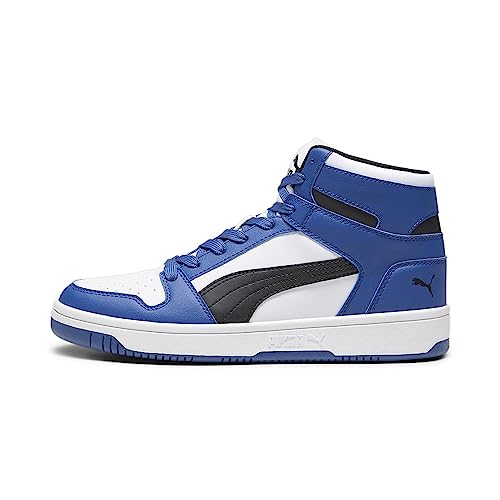 PUMA Herren Rebound Layup SL Leichtathletik-Schuh, Weiß Schwarz (Clyde Royal), 40 EU von PUMA