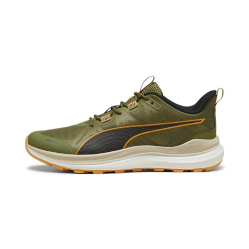 PUMA Herren Reflect Lite Trailrunning-Schuh Sneaker, Olivgrün-Spachtelmasse, 42 EU PUMA Herren Reflect Lite Trailrunning-Schuh Sneaker, Olivgrün-Spachtelmasse, 42 EU von PUMA