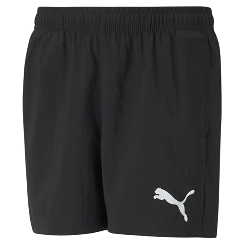 PUMA Unisex Baby Active Woven B Short, schwarz, 2 años von PUMA