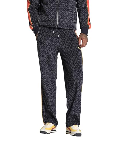 PUMA Herren Road to Unity Graphic Relaxed Trainingshose L New Navy AOP Blue von PUMA