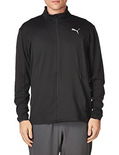 PUMA Herren Run Cloudspun Full Zip Jacke, Schwarz, L von PUMA