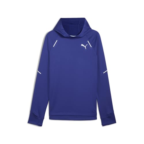 PUMA Herren Gridfleece Hoodie Laufbekleidung Hoody Lapis Lazuli - Blau M von PUMA
