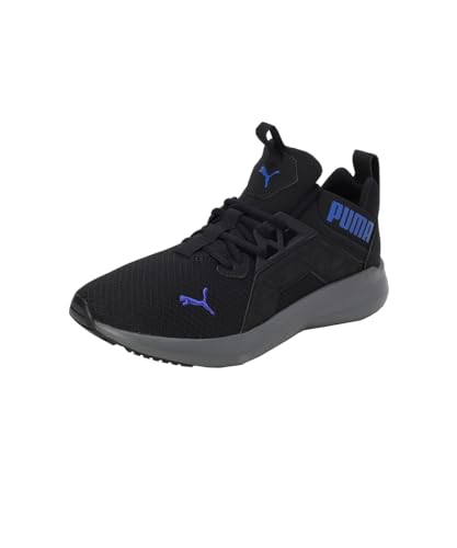 PUMA Herren SOFTRIDE Enzo NXT Laufschuhe 43Black Royal Sapphire Blue ┃Sportschuhe für Herren von PUMA