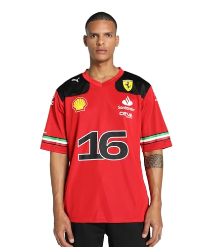 PUMA Herren Scuderia Ferrari American Football-Trikot MRosso Corsa CLC Red von PUMA