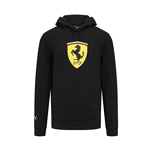 PUMA Herren Scuderia Ferrari Big Shield Hoodie LBlack von PUMA