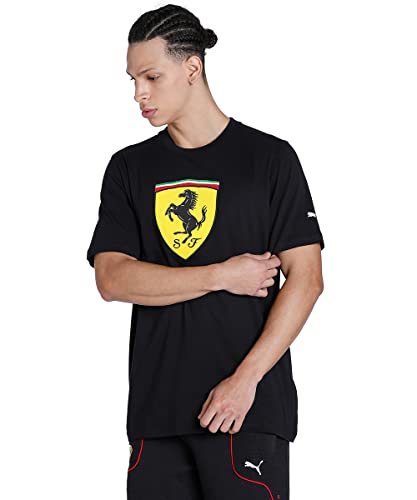 PUMA Herren Scuderia Ferrari Big Shield T-Shirt SBlack von PUMA