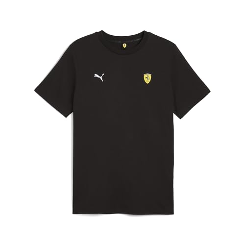PUMA Herren Scuderia Ferrari Logo T-Shirt M, Black von PUMA