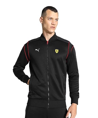 PUMA Herren Scuderia Ferrari Race MT7 Trainingsjacke LBlack PUMA Herren Scuderia Ferrari Race MT7 Trainingsjacke LBlack von PUMA